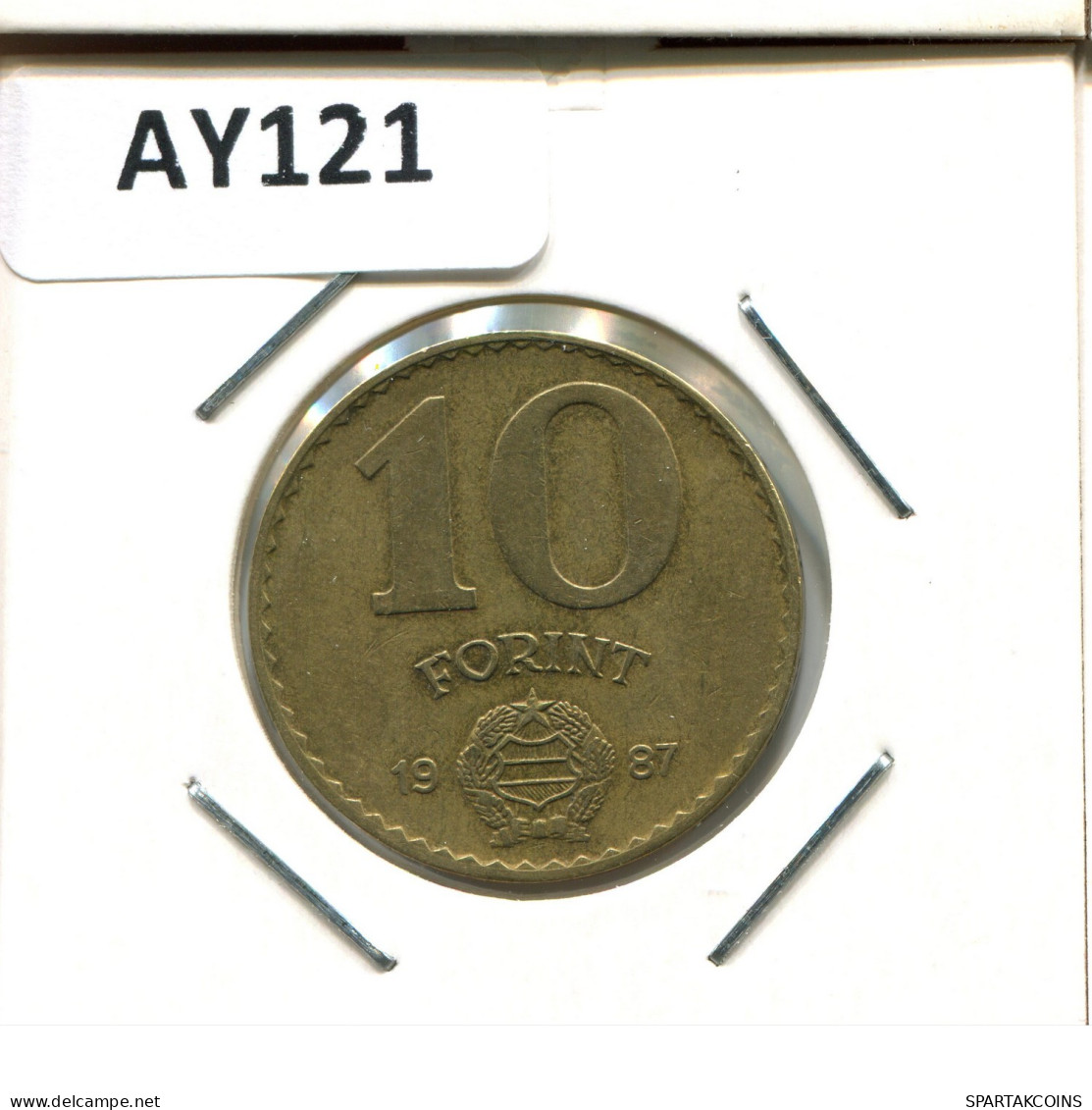 10 FORINT 1987 SIEBENBÜRGEN HUNGARY Münze #AY121.2.D.A - Ungheria