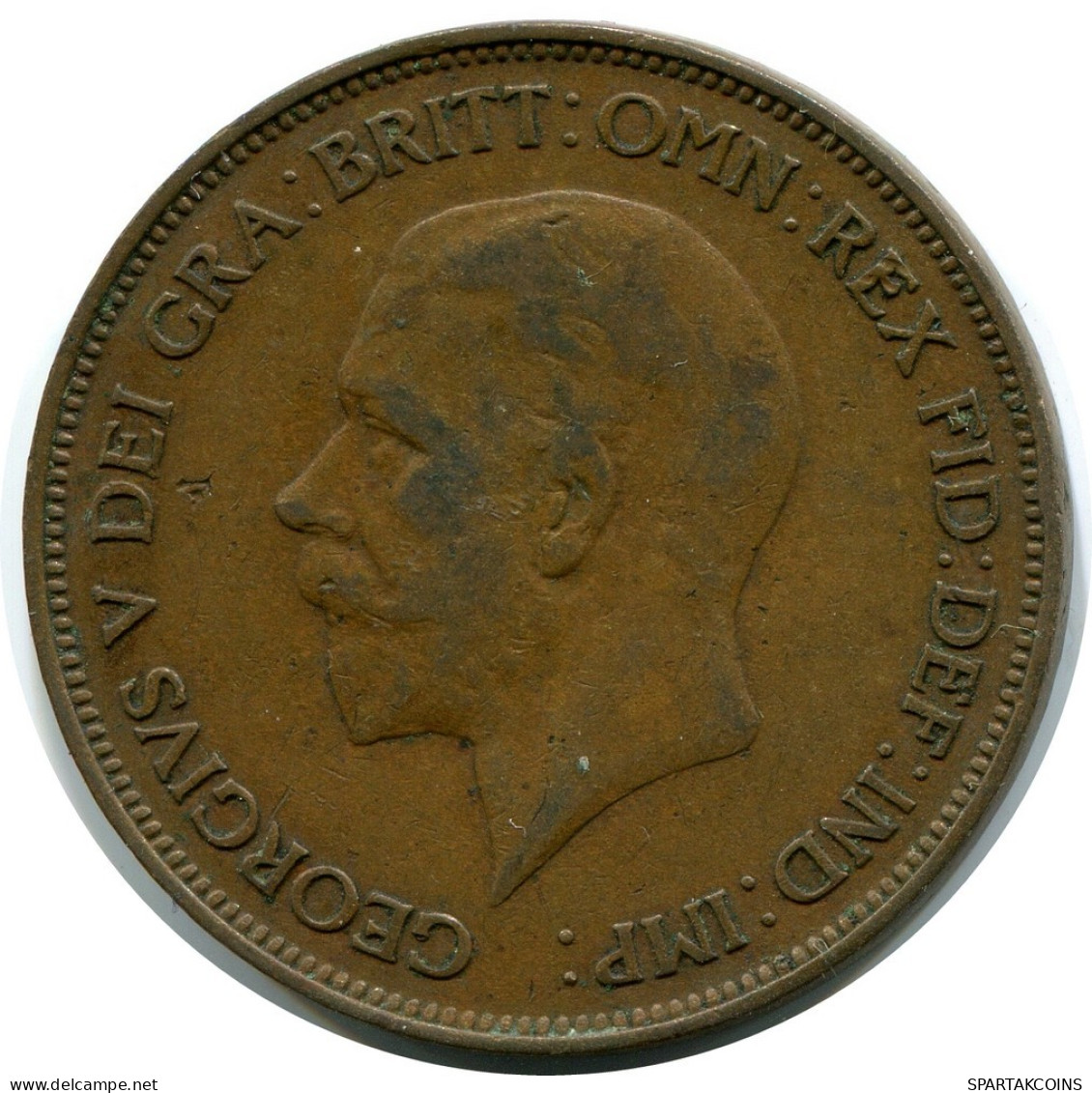 PENNY 1930 UK GROßBRITANNIEN GREAT BRITAIN Münze #AZ819.D.A - D. 1 Penny