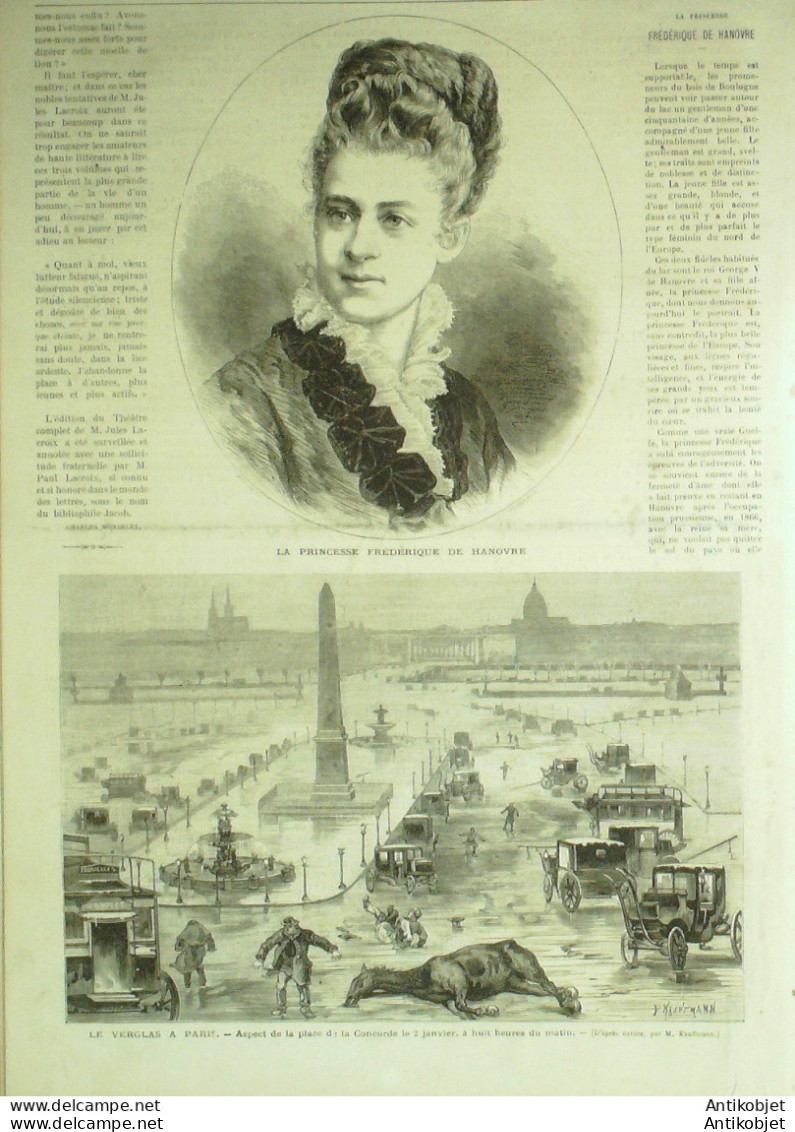 Le Monde Illustré 1875 N°927 Pays-Bas Hanovre St Quentin (02) Espagne Alphonse XII - 1850 - 1899