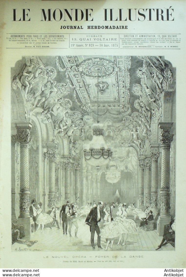 Le Monde Illustré 1875 N°929 Suisse St-Gothard Espagne Madrid Alphonse XII Ollioules (83) - 1850 - 1899