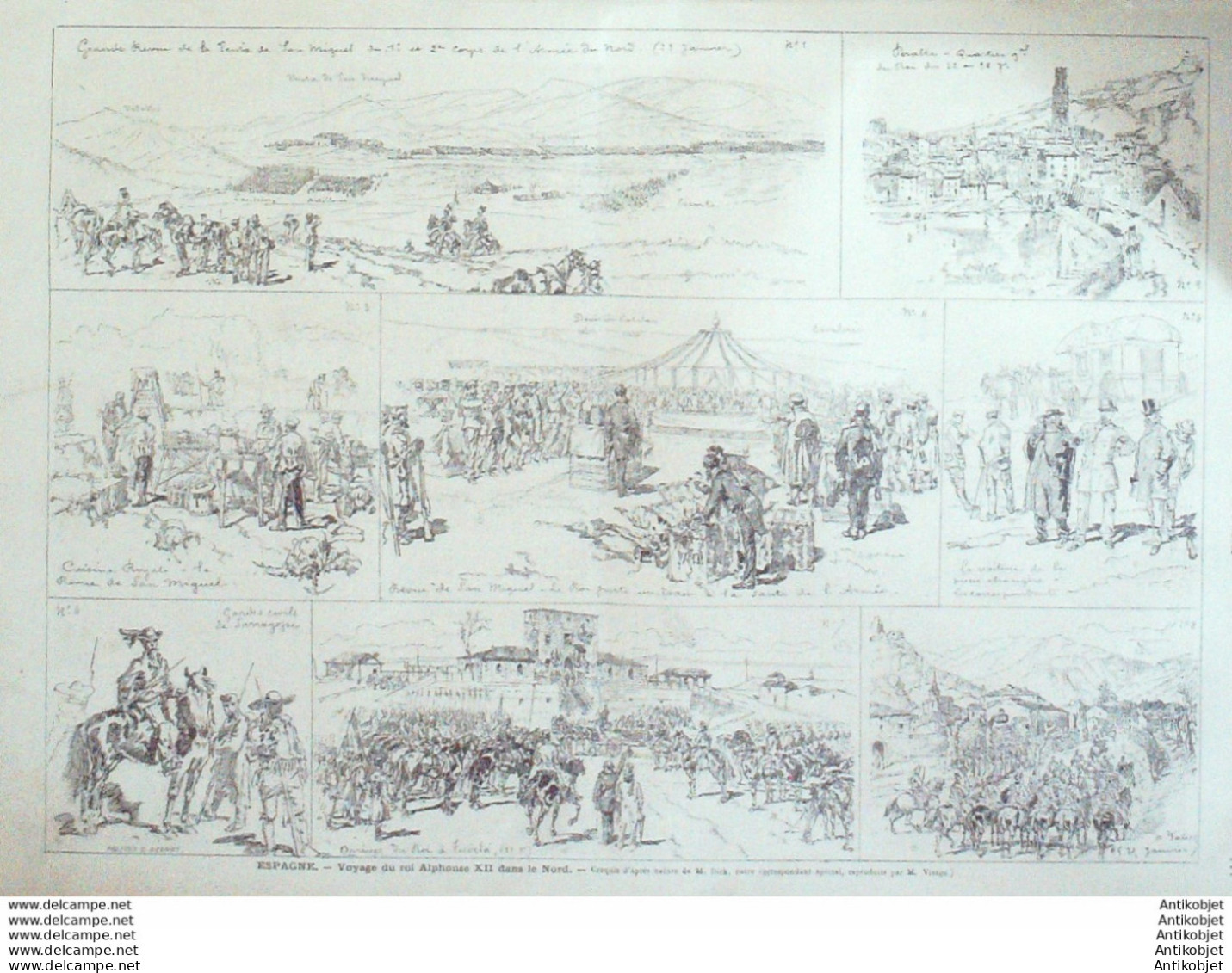 Le Monde Illustré 1875 N°931 Belgique Bruxelles Mariage Princier Le Mans (72) Solesme (59) Italie Rome Carnaval - 1850 - 1899