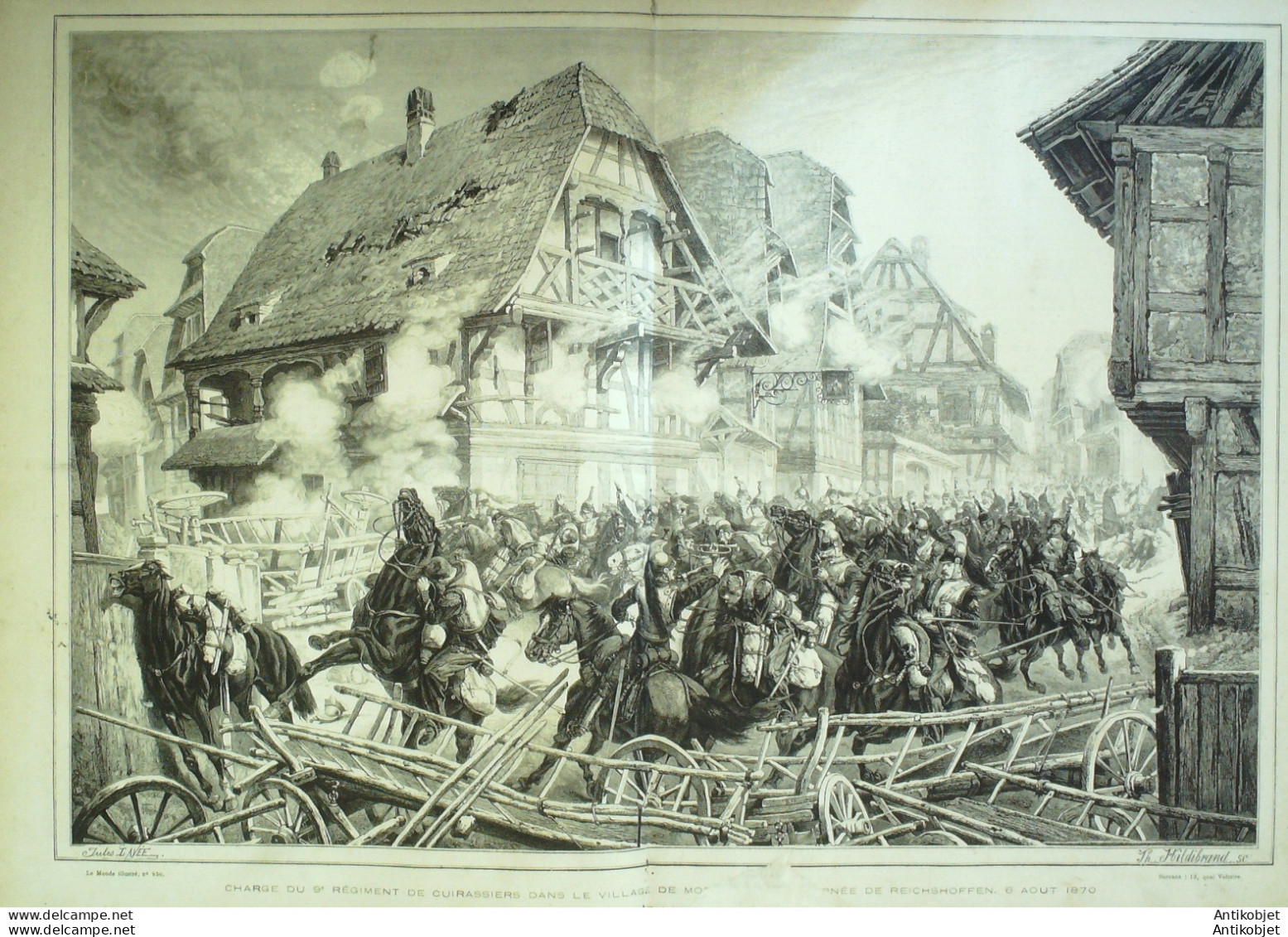 Le Monde Illustré 1875 N°936 Cochinchine Saïgon Morsbronn-les-Bains (67) Sénégal St-Louis - 1850 - 1899