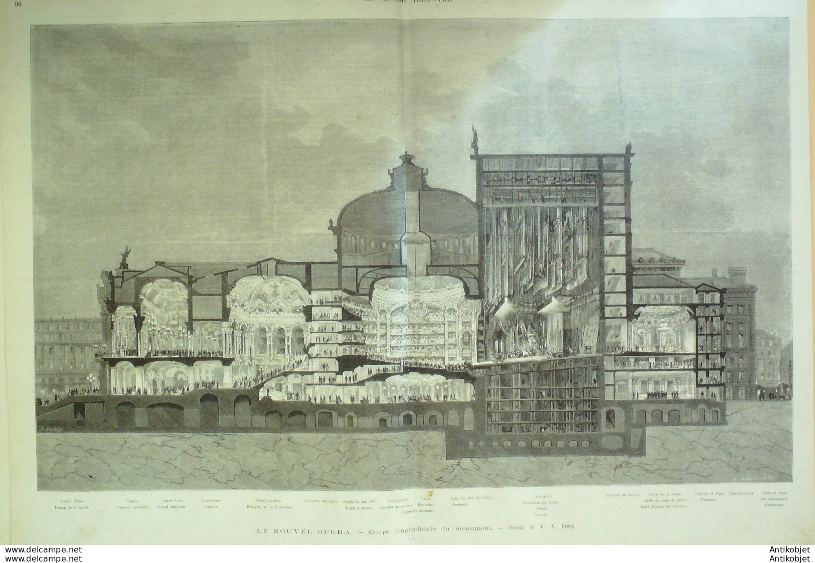 Le Monde Illustré 1875 N°930 Chine Tonkin Haî-Phon Monaco (98) Chili Santiago Philadelphie - 1850 - 1899