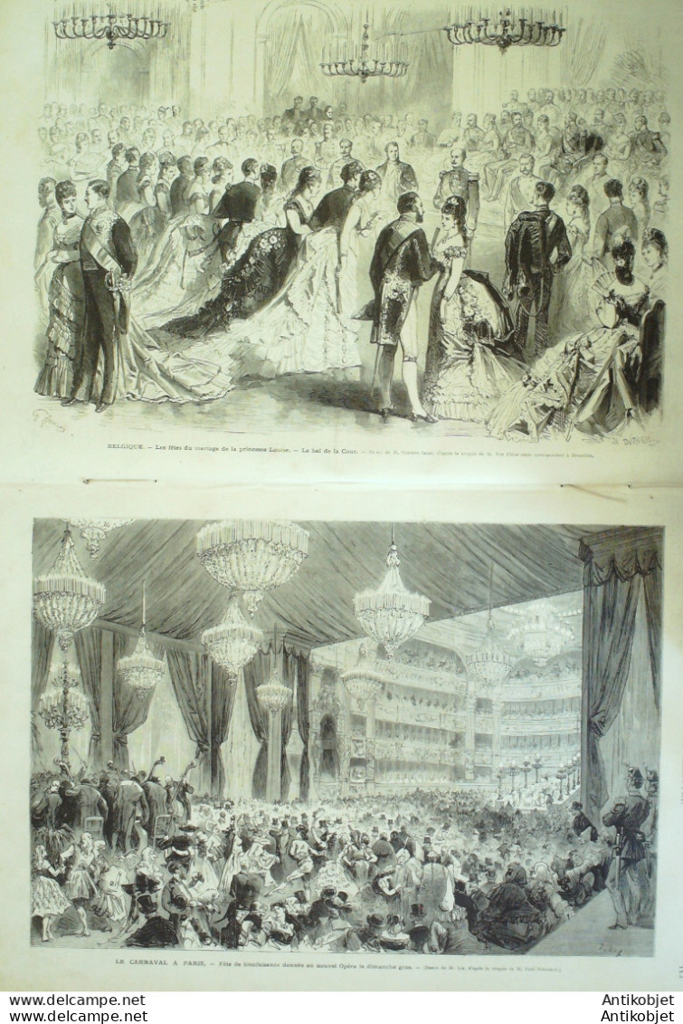 Le Monde illustré 1875 n°930 Chine Tonkin Haî-Phon Monaco (98) Chili Santiago Philadelphie