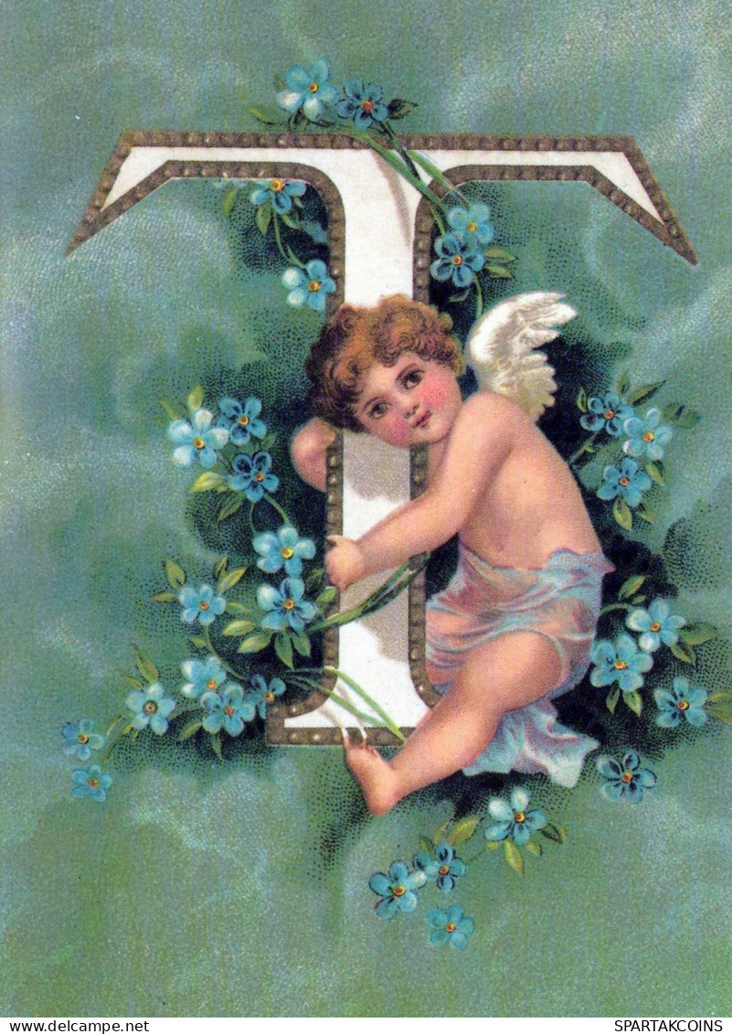 ANGEL CHRISTMAS Holidays Vintage Postcard CPSM #PAH322.A - Engel