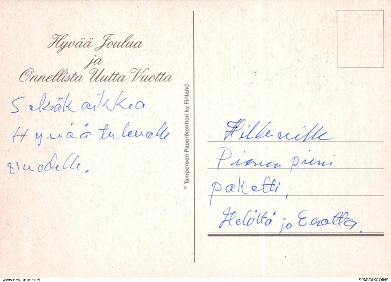 ÁNGEL NAVIDAD Vintage Tarjeta Postal CPSM #PAH246.A - Engel