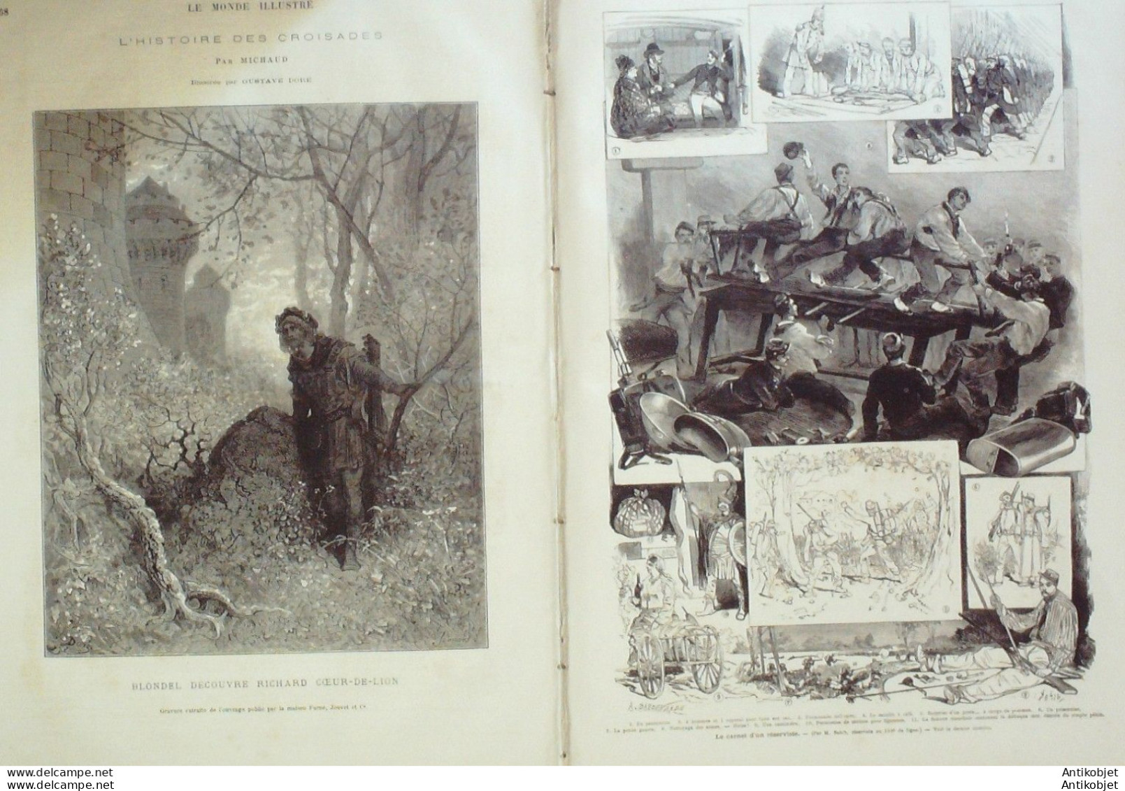 Le Monde Illustré 1875 N°967 Herzégovie Bosnie Kin Livno Belgique Tournai Carpeaux - 1850 - 1899