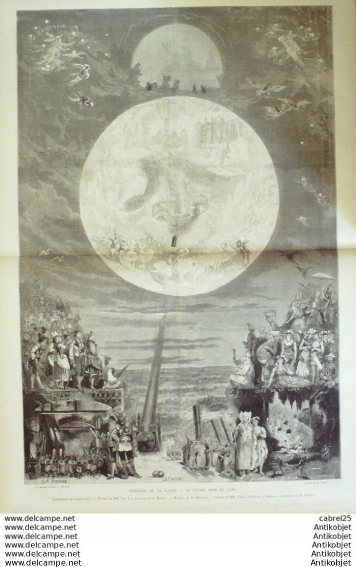 Le Monde Illustré 1875 N°970 Boulogne (62) Lyon (69) Toulon (83) Cuirassé Le Magenta Autriche Steinfeld Vienne - 1850 - 1899