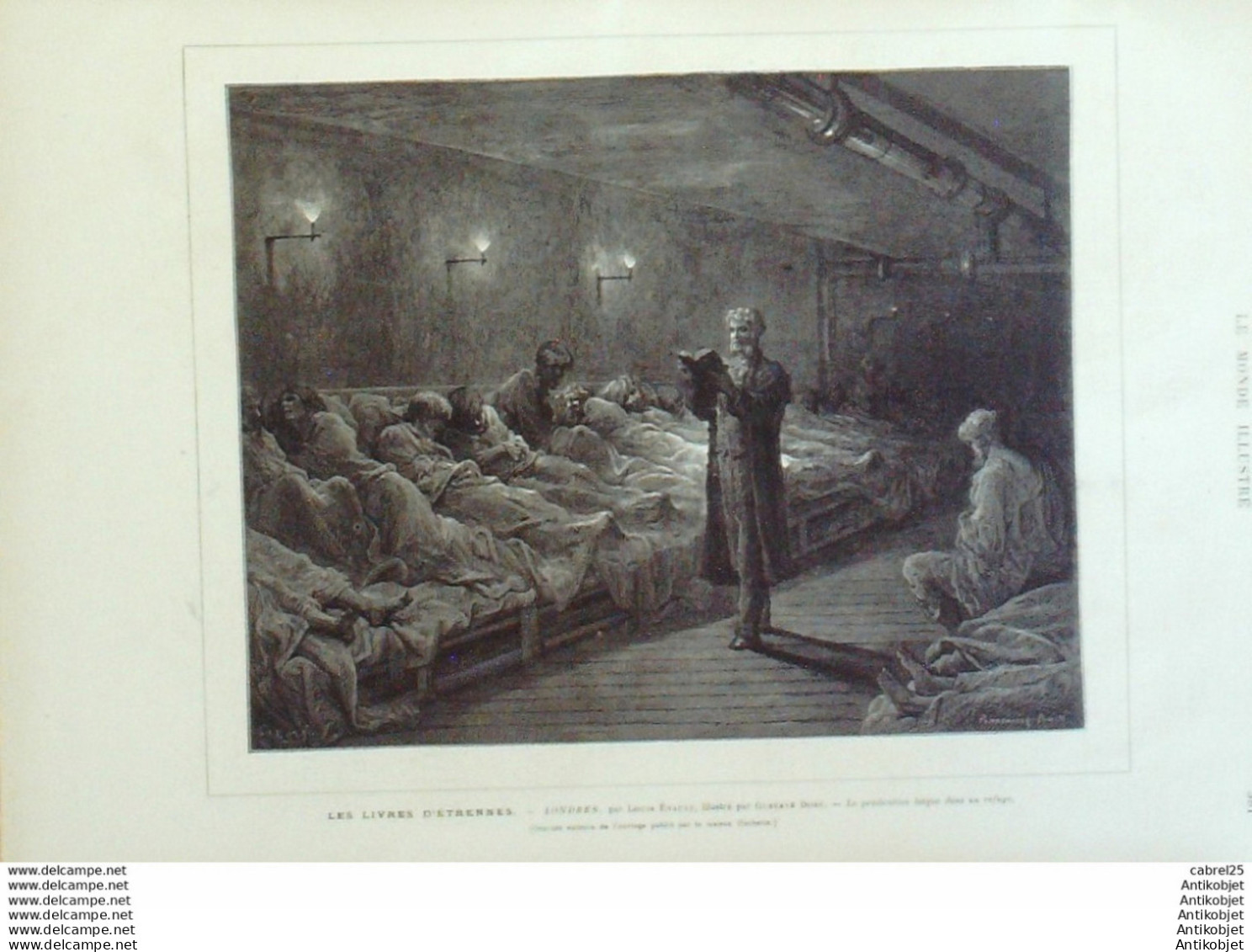 Le Monde Illustré 1875 N°974 Toulon (83) Valenciennes (59) Carpeaux - 1850 - 1899