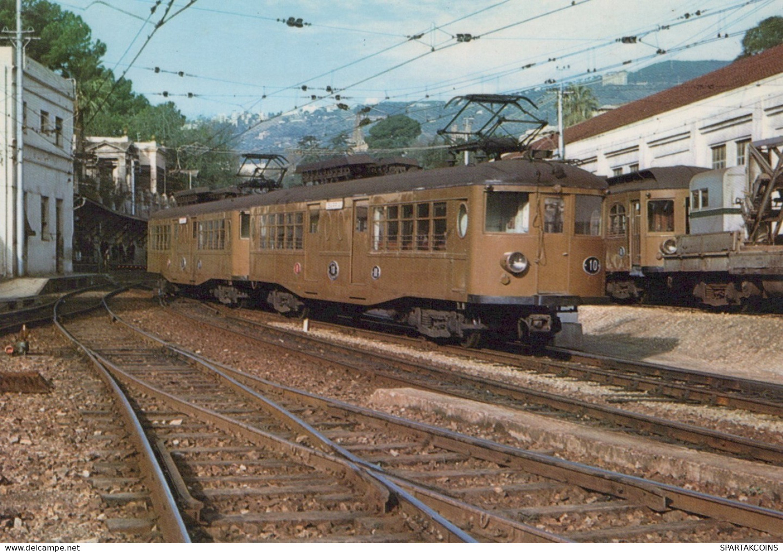 TRAIN RAILWAY Transport Vintage Postcard CPSM #PAA775.A - Trains