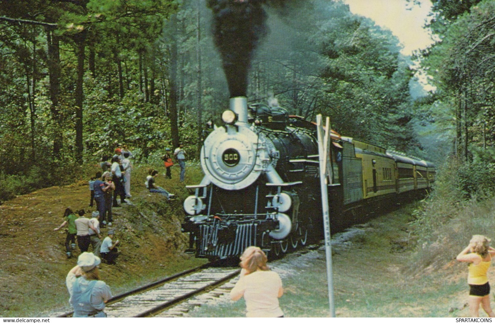 ZUG Schienenverkehr Eisenbahnen Vintage Ansichtskarte Postkarte CPSMF #PAA460.A - Treinen
