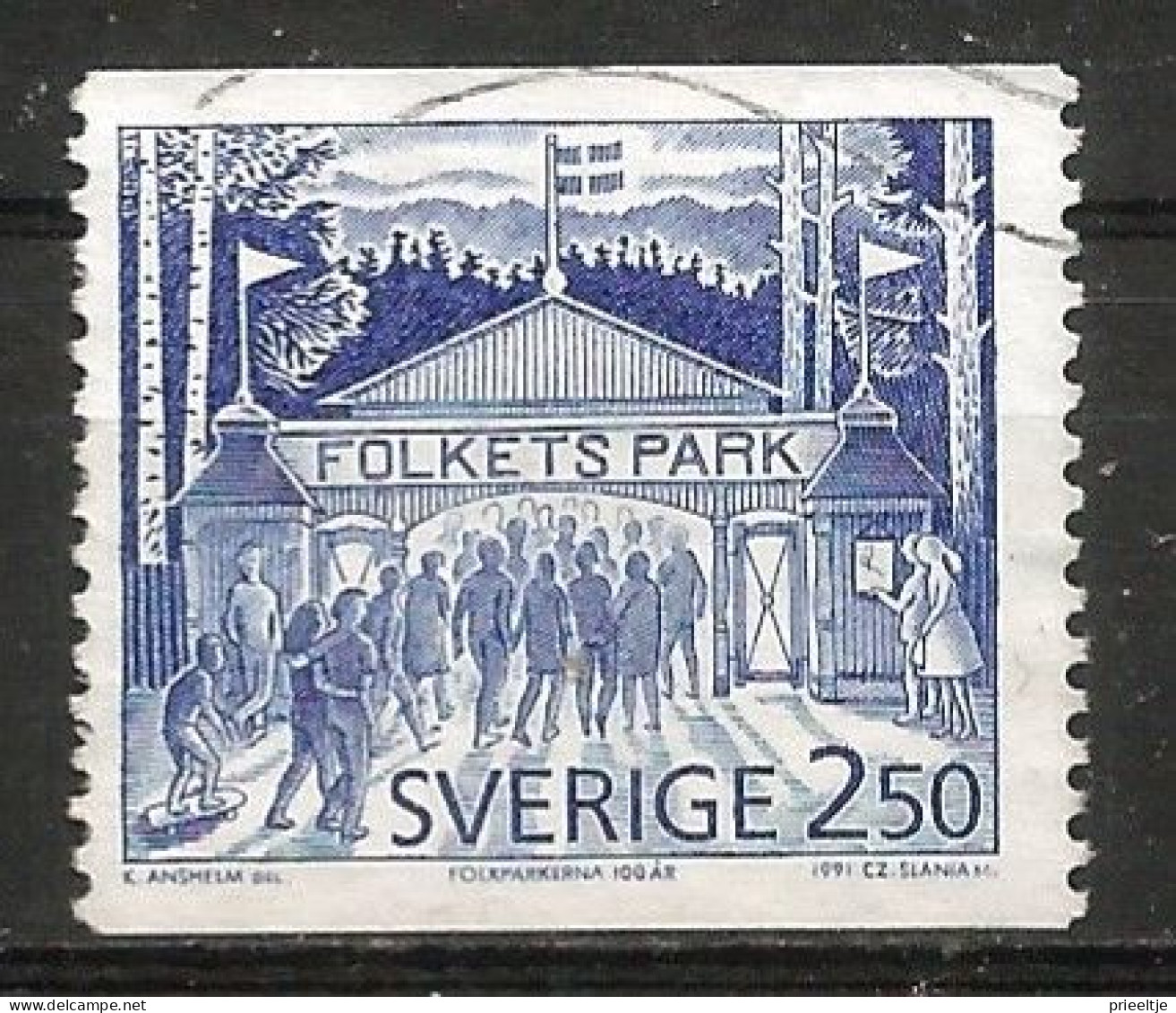 Sweden 1983 Peace Gathering Y.T. 1206 (0) - Usados