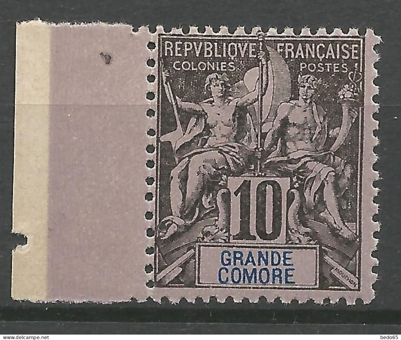 GRANDE COMORE N° 5 NEUF**  SANS CHARNIERE / Hingeless / MNH - Unused Stamps