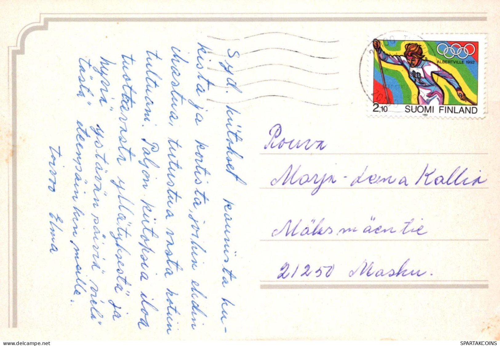 FIORI Vintage Cartolina CPSM #PAR460.A - Blumen