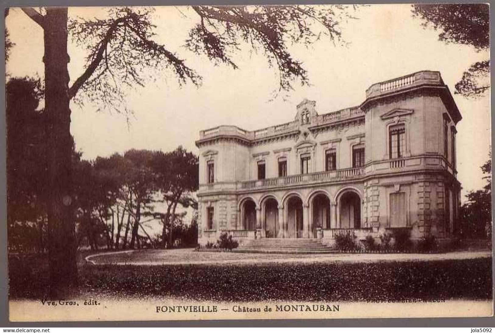 13 / FONTVIEILLE - Château De Montauban - Fontvieille