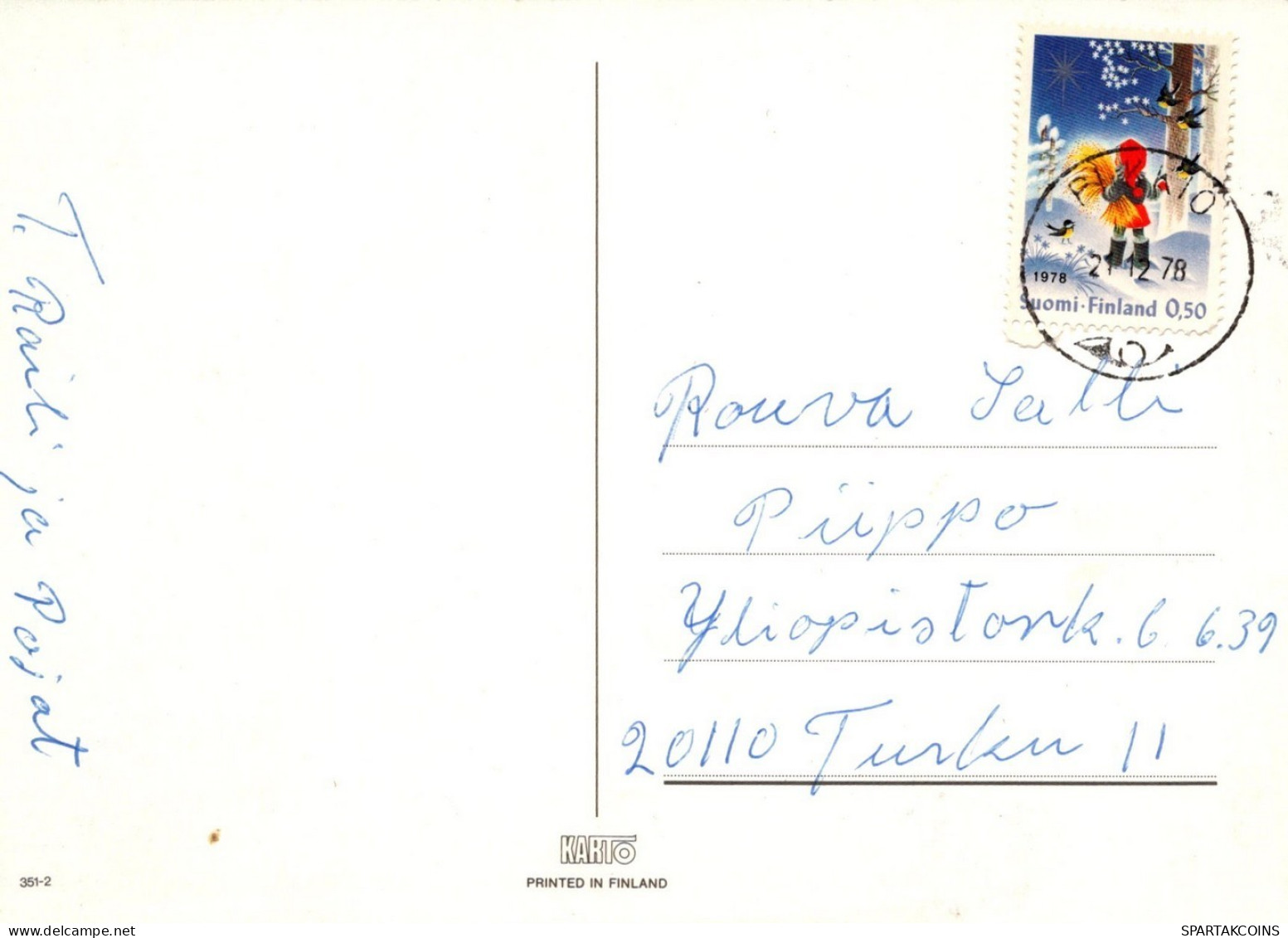 VOGEL Tier Vintage Ansichtskarte Postkarte CPSM #PAM820.A - Oiseaux
