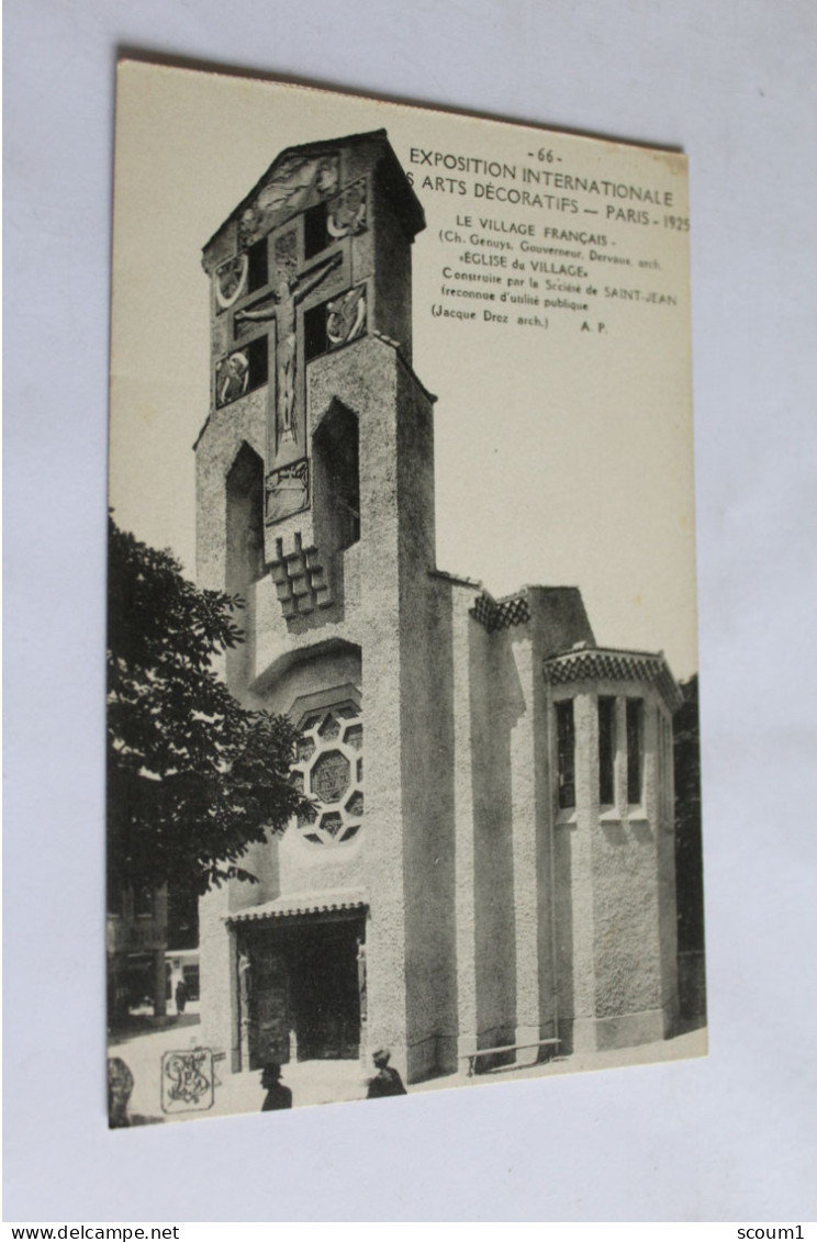 Paris - 1925 - Exposition Internationale Des Arts Décoratifs - Le Village Français - église Du Village - Ausstellungen