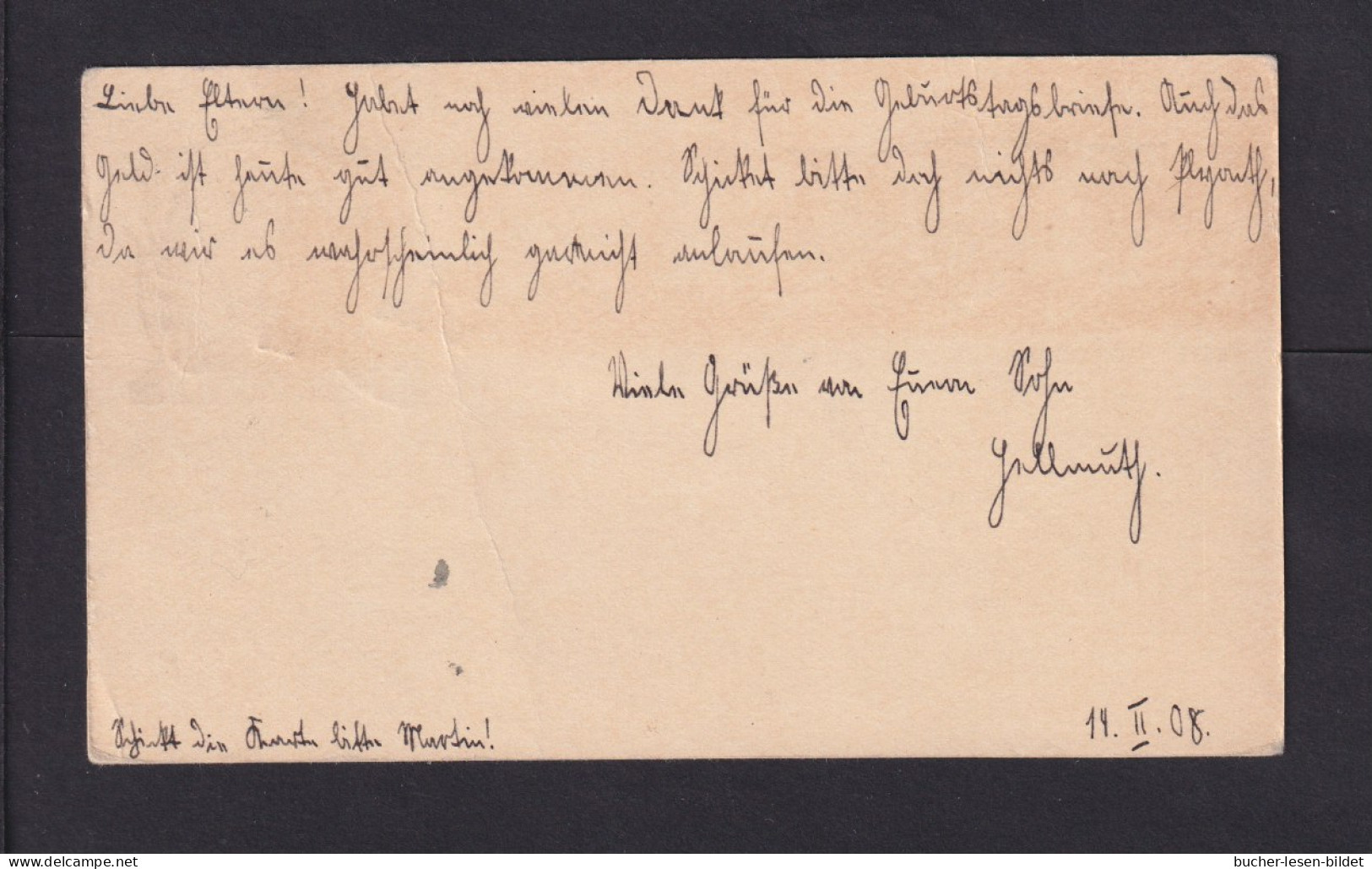 1908 - 1 C. Ganzsache Mit Zufrankatur Ab Habana Nach Weimar - Briefe U. Dokumente