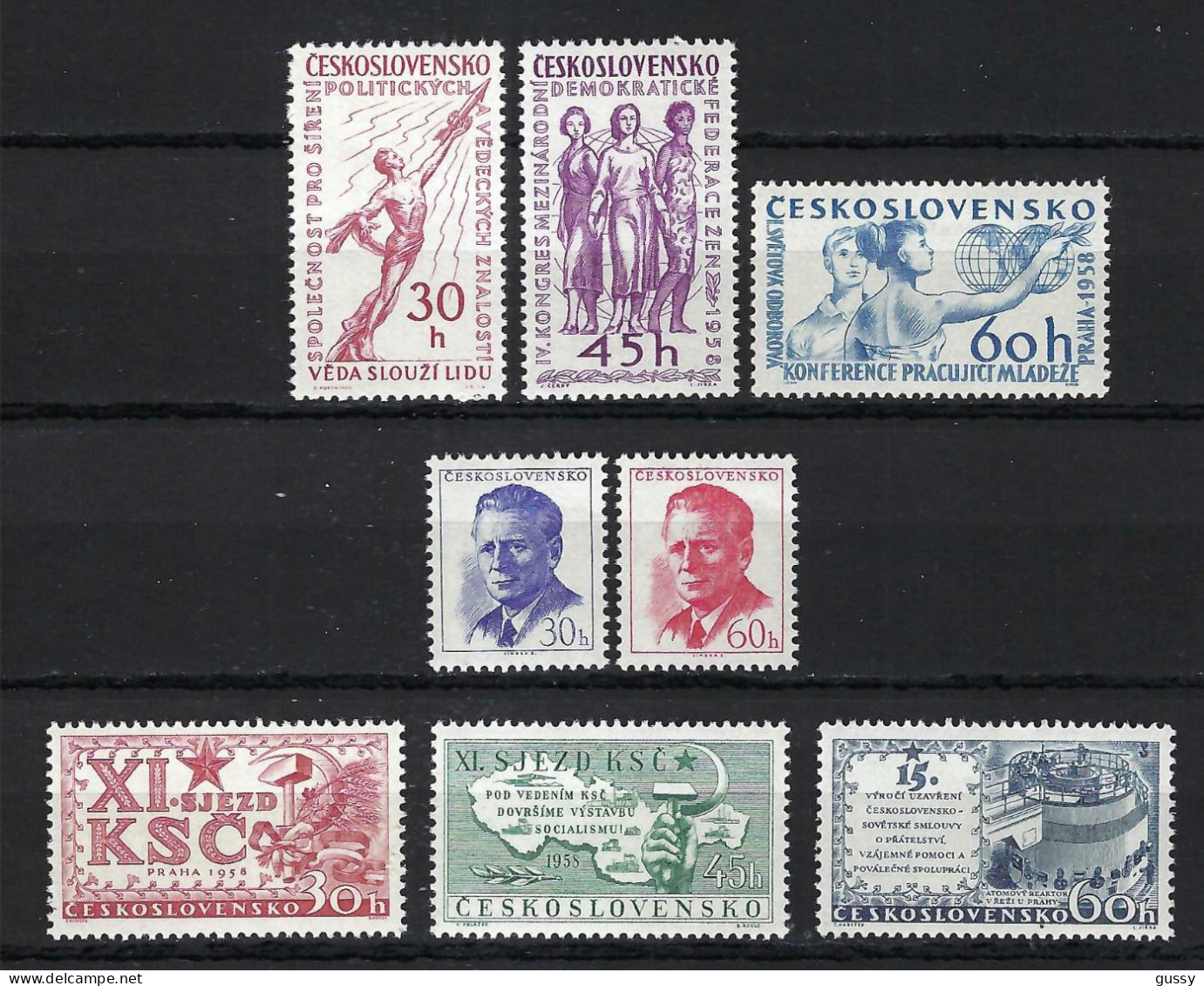 TCHECOSLOVAQUIE Ca.1945-50: Lot De Neufs* - Unused Stamps