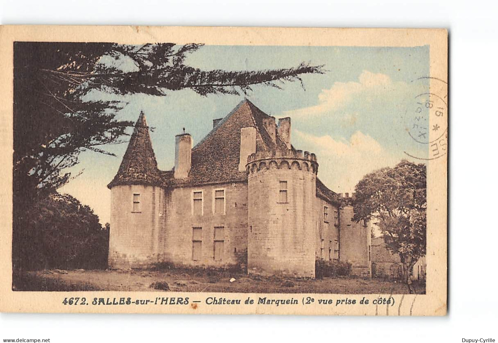 SALLES SUR L'HERS - Château De Marquein - Très Bon  état - Autres & Non Classés