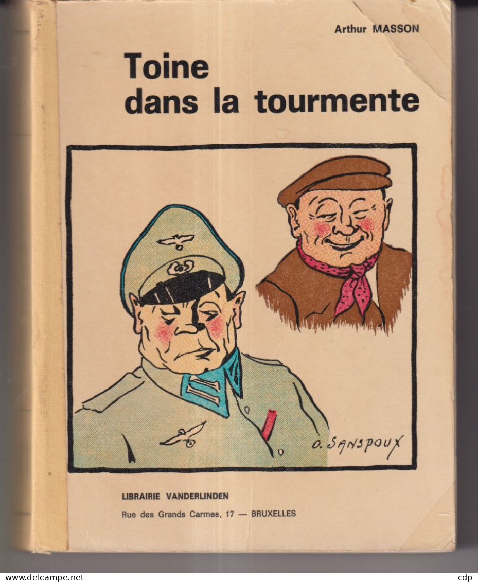 TOINE DANS LA TOURMENTE  Arthur Masson - Belgio