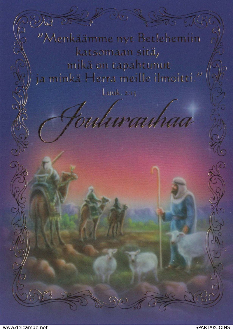 SAINTS Religion Christianity Vintage Postcard CPSM #PBA466.A - Santos