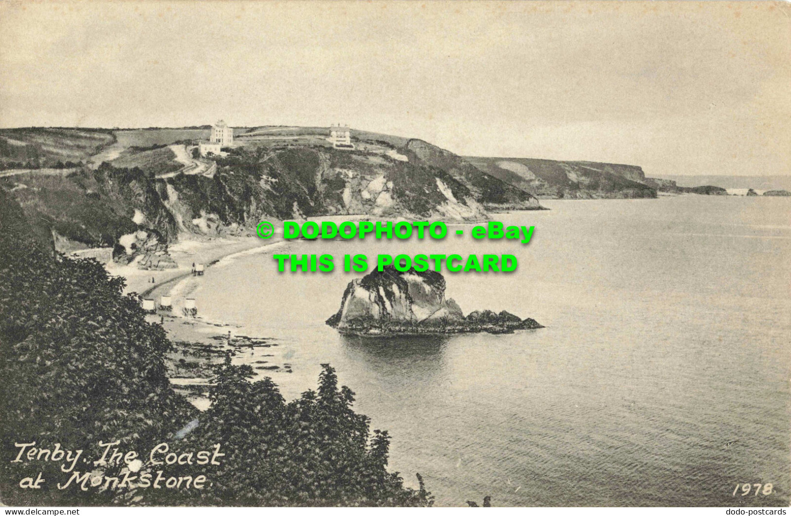 R561910 Tenby. The Coast At Monkstone. John MacLaren. The Library - Monde