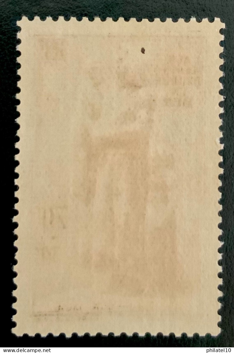 1939 FRANCE N 447 AUX MARINS PERDUS EN MER BOULOGNE SUR MER - NEUF* - Unused Stamps