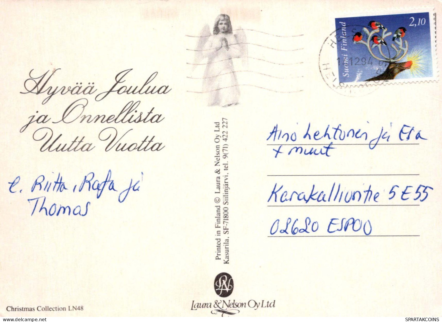 Virgen Mary Madonna Baby JESUS Christmas Religion Vintage Postcard CPSM #PBP932.A - Virgen Maria Y Las Madonnas