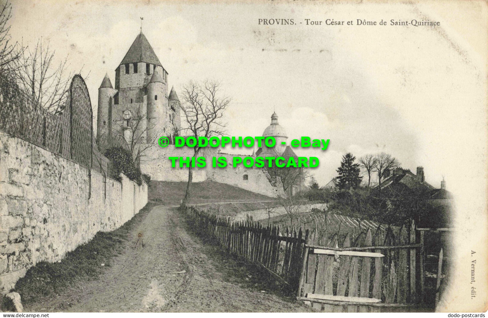 R561915 Provins. Tour Cesar Et Dome De Saint Quiriace. A. Vernant - Monde