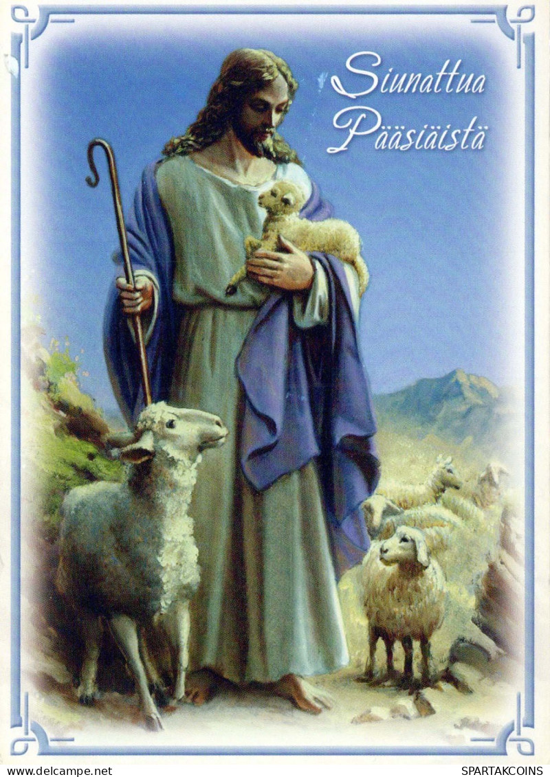 JESUS CHRISTUS Christentum Religion Vintage Ansichtskarte Postkarte CPSM #PBP771.A - Gesù