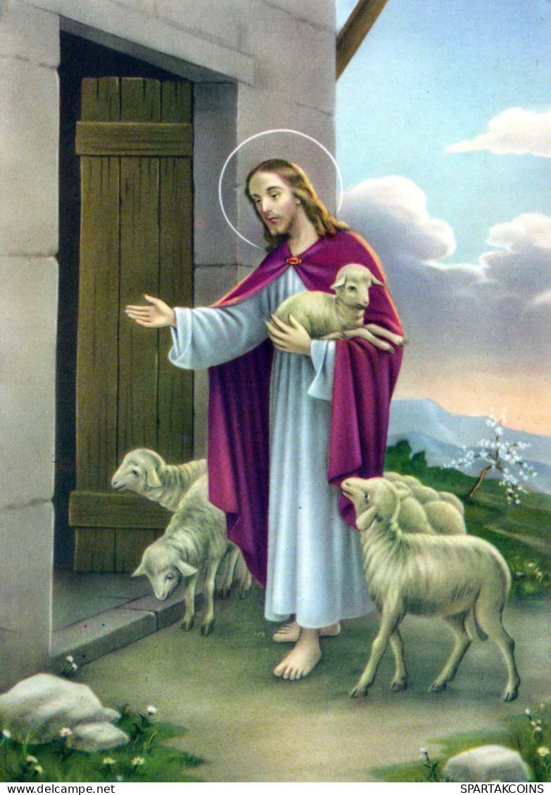 JESUS CHRISTUS Christentum Religion Vintage Ansichtskarte Postkarte CPSM #PBP756.A - Gesù