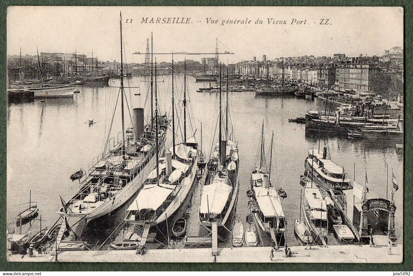 13 + MARSEILLE - Vue Générale Du Vieux Port - Old Port, Saint Victor, Le Panier