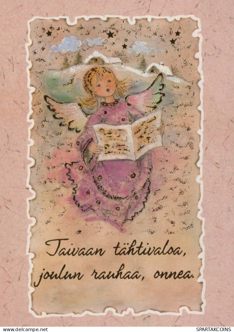 ANGEL Christmas Vintage Postcard CPSM #PBP357.A - Angels