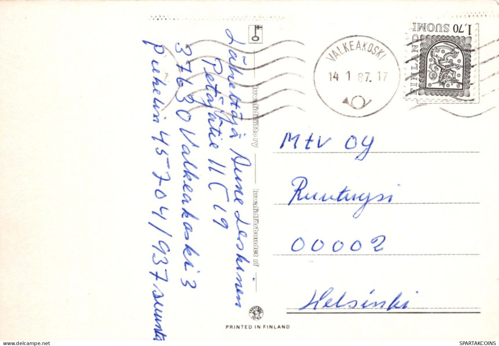 PASCUA POLLO Vintage Tarjeta Postal CPSM #PBO892.A - Pâques