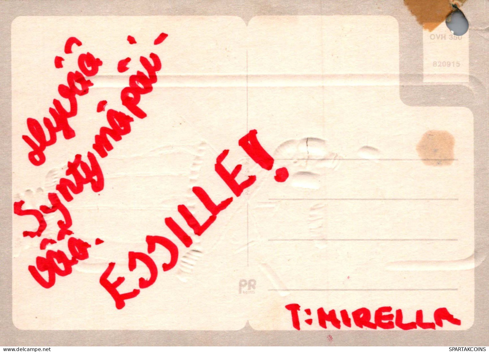 NIÑOS HUMOR Vintage Tarjeta Postal CPSM #PBV454.A - Humorous Cards