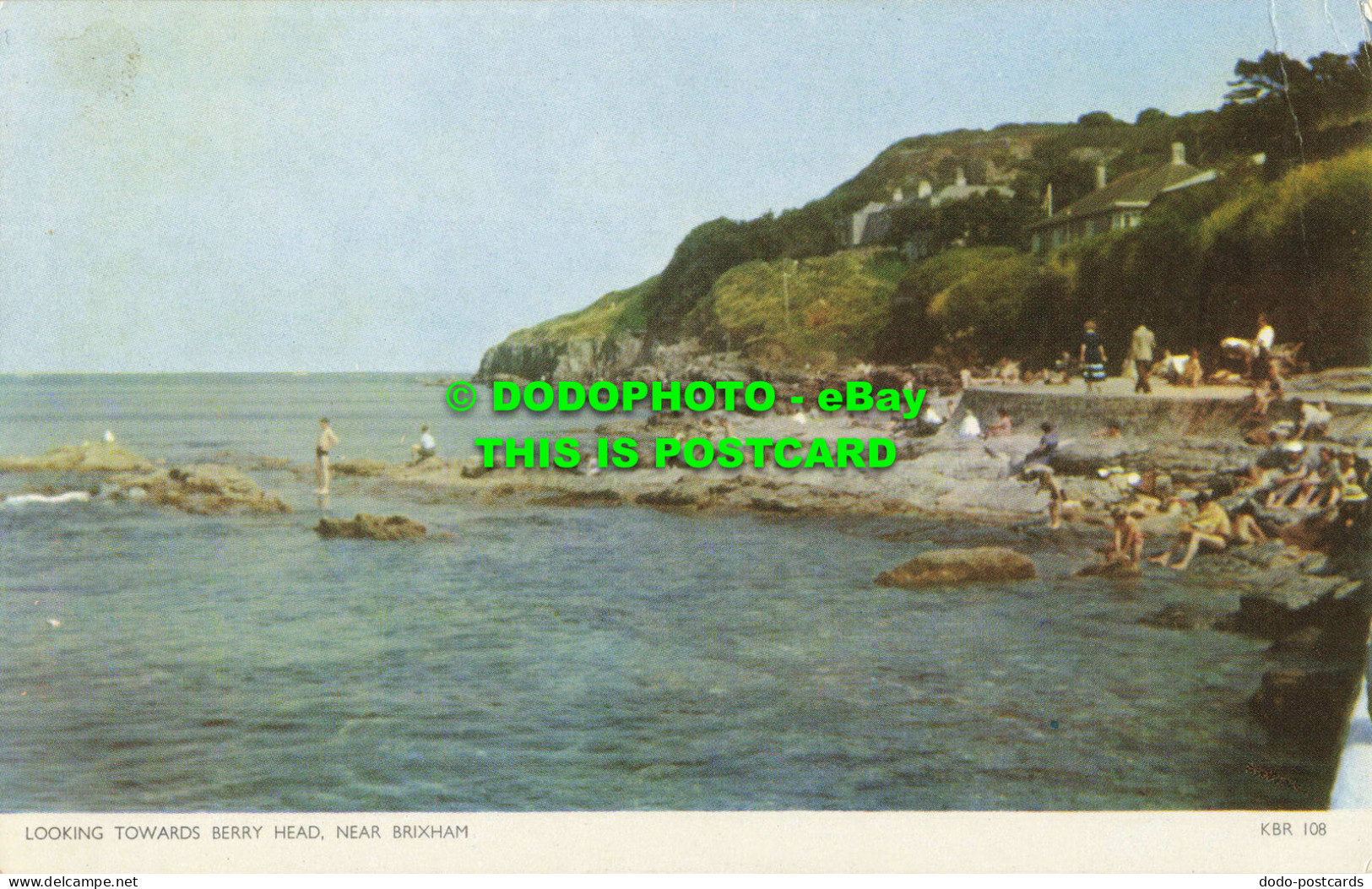 R561270 Looking Towards Berry Head. Near Brixham. Jarrold. Cotman Color - Monde