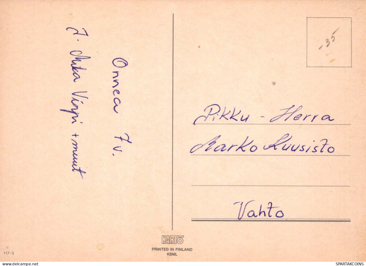 ALLES GUTE ZUM GEBURTSTAG 7 Jährige JUNGE KINDER Vintage Postal CPSM #PBT820.A - Geburtstag