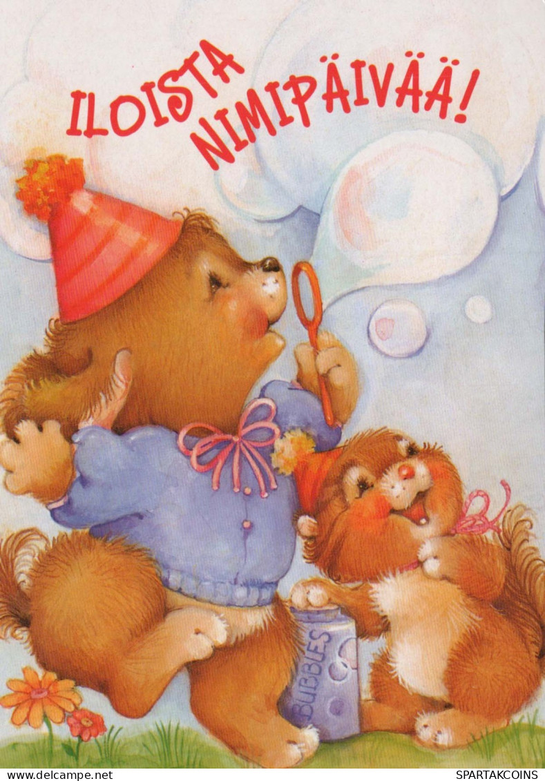 GEBÄREN Tier Vintage Ansichtskarte Postkarte CPSM #PBS354.A - Bears