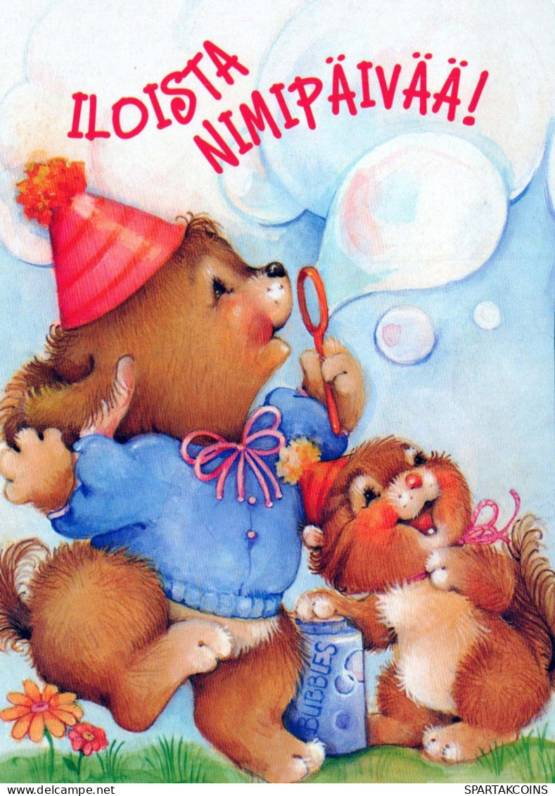 GEBÄREN Tier Vintage Ansichtskarte Postkarte CPSM #PBS354.A - Bären