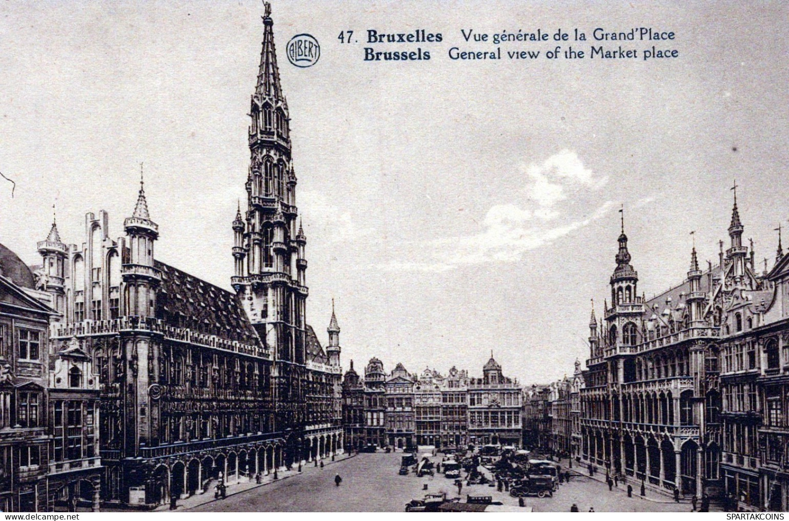 BELGIEN BRÜSSEL Postkarte CPA #PAD970.A - Brüssel (Stadt)