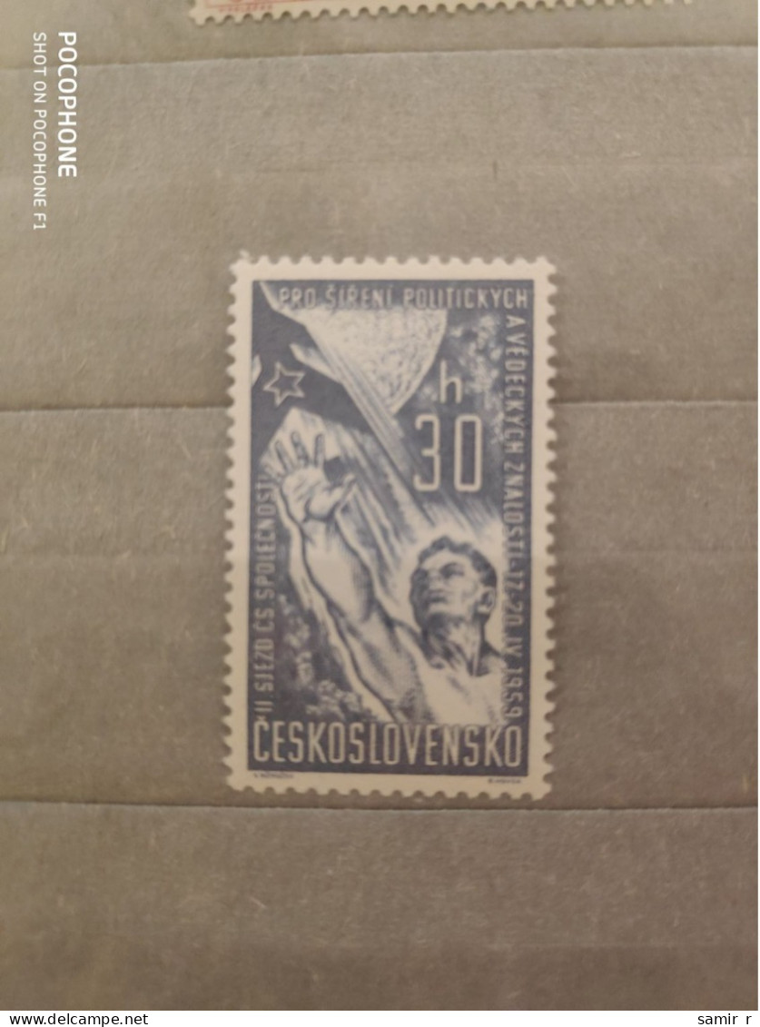 1959	Czechoslovakia	Space (F92) - Unused Stamps