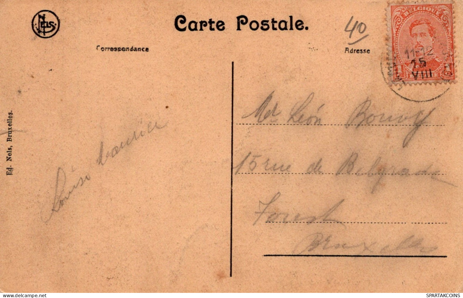 BELGIQUE CASCADE DE COO Province De Liège Carte Postale CPA #PAD009.A - Stavelot