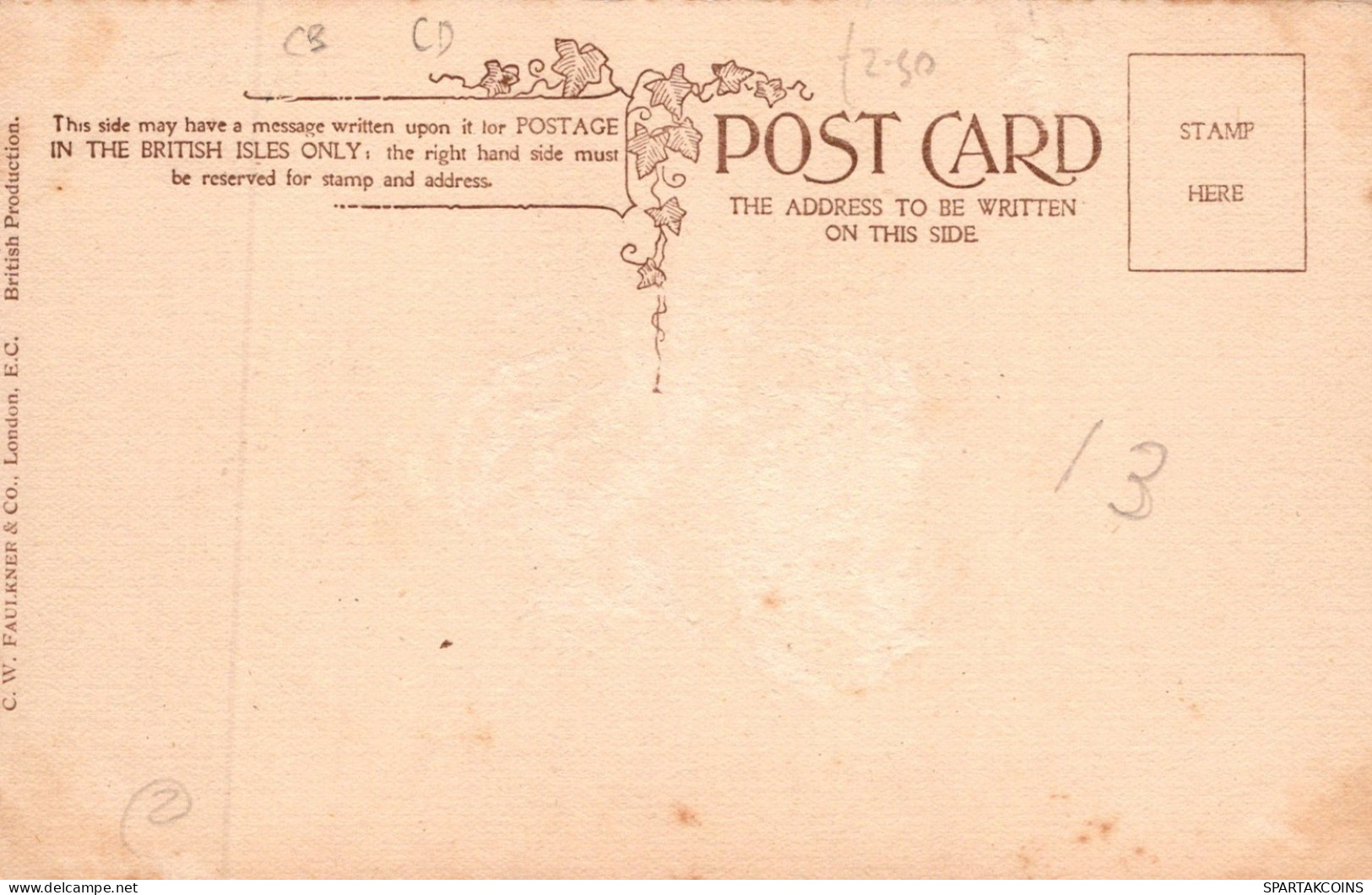 BURRO Animales Vintage Antiguo CPA Tarjeta Postal #PAA049.A - Asino