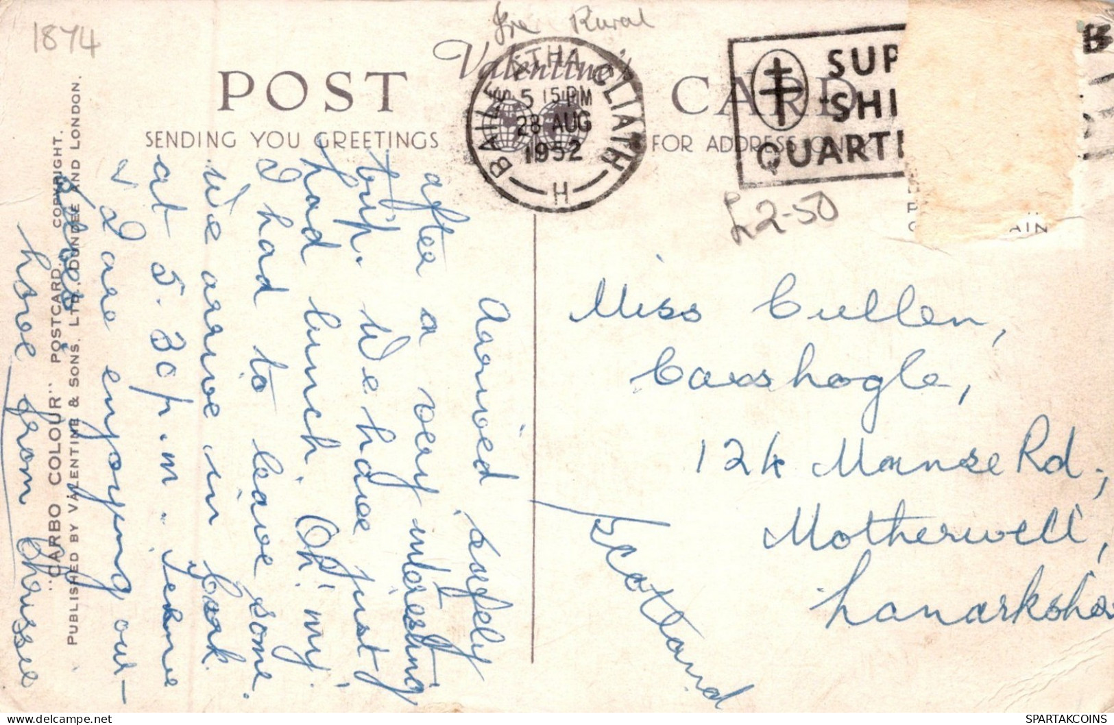 ÂNE Animaux Vintage Antique CPA Carte Postale #PAA236.A - Ezels