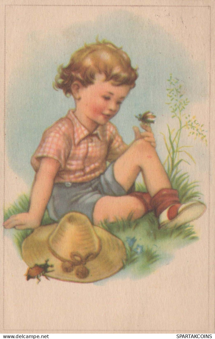 CHILDREN Portrait Vintage Postcard CPSMPF #PKG824.A - Ritratti