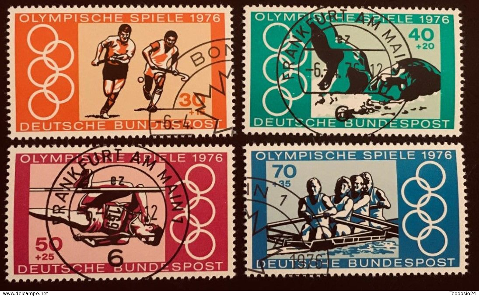 RFA 1976 Yvert 735 A 738. - Used Stamps