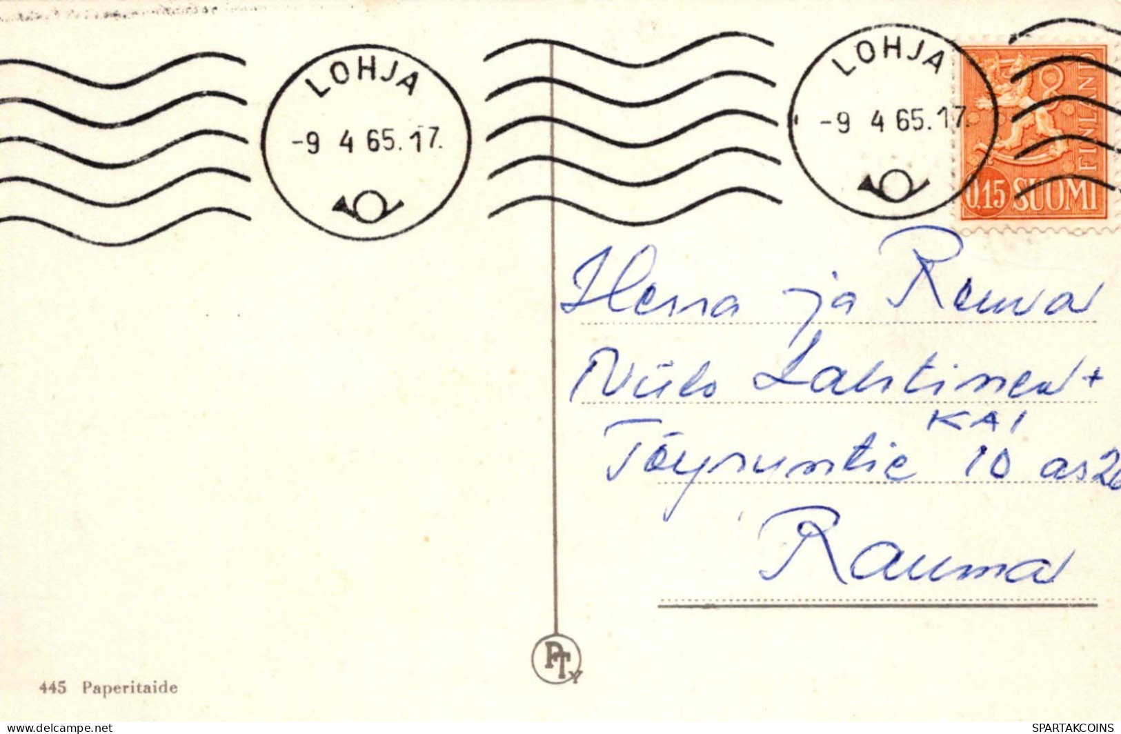 PÂQUES ŒUF LAPIN Vintage Carte Postale CPA #PKE204.A - Ostern