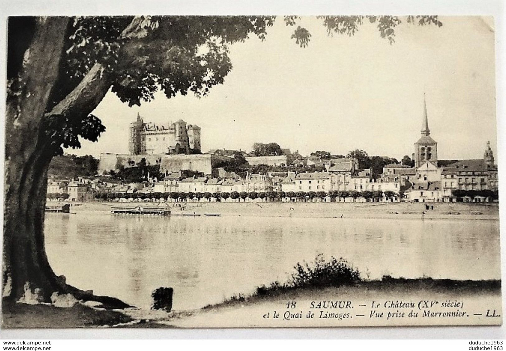 CPA - 49.Saumur. Quai De Limoges - Saumur