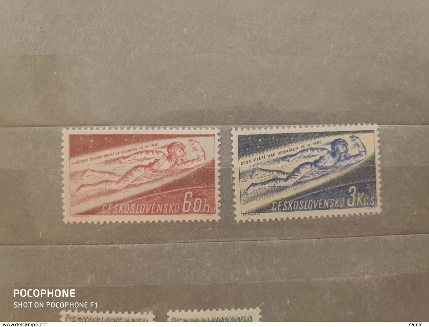 1961	Czechoslovakia	Space (F92) - Ungebraucht